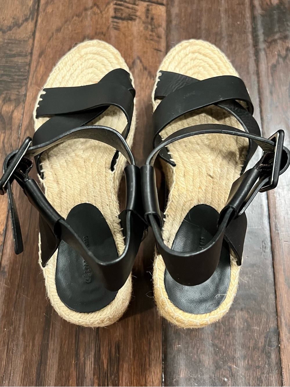 Authentic Celine Paris Wedge Women’s Sandals - Picture 6 of 9